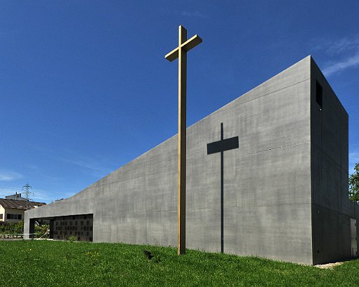 Katholische Kapelle in Samtagern, Einweihung Februar 2012 Architektur von Forster & Uhl Architekten GmbH Zürich.