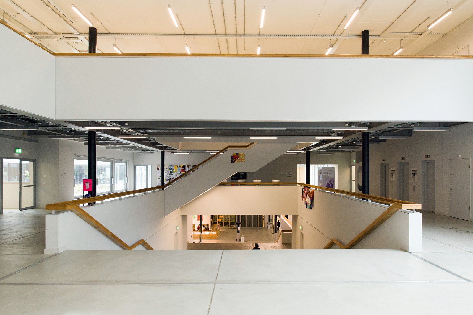 Toni Areal Zürich | Treppe Besichtigung Toni-Areal Zürich. Zürcher Hochschule der Künste. www.zhdk.ch