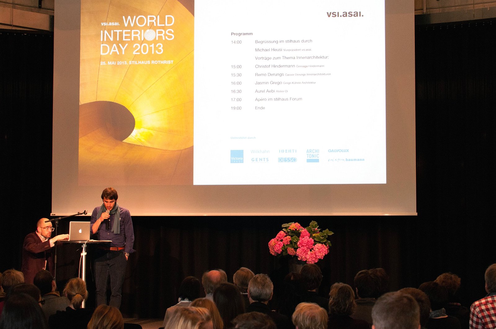 VSI.ASAI. - world interiors day, 25. Mai 2013 