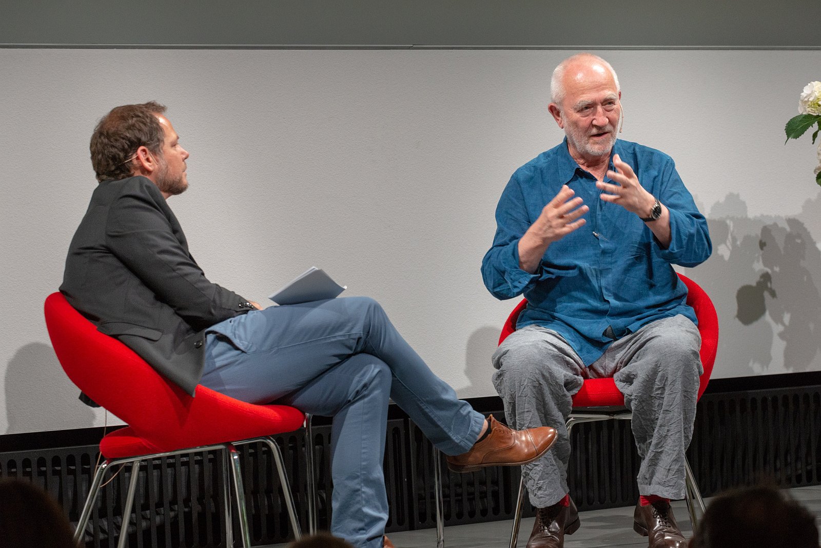 VSI.ASAI. - World Interiors Day 2019 Gespräch zwischen Peter Zumthor und Remo Derungs