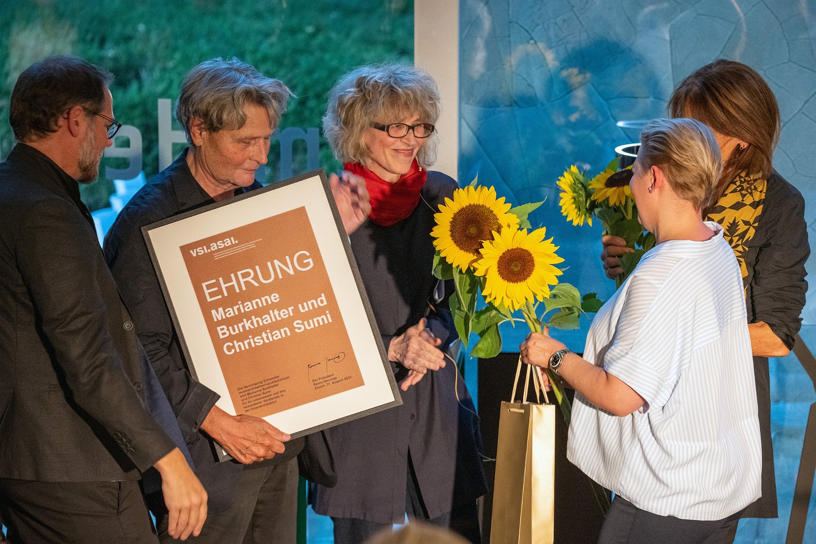 VSI.ASAI. - World Interiors Day 2023 Ehrung durch den VSI.ASAI von Marianne Burkhalter und Christian Sumi