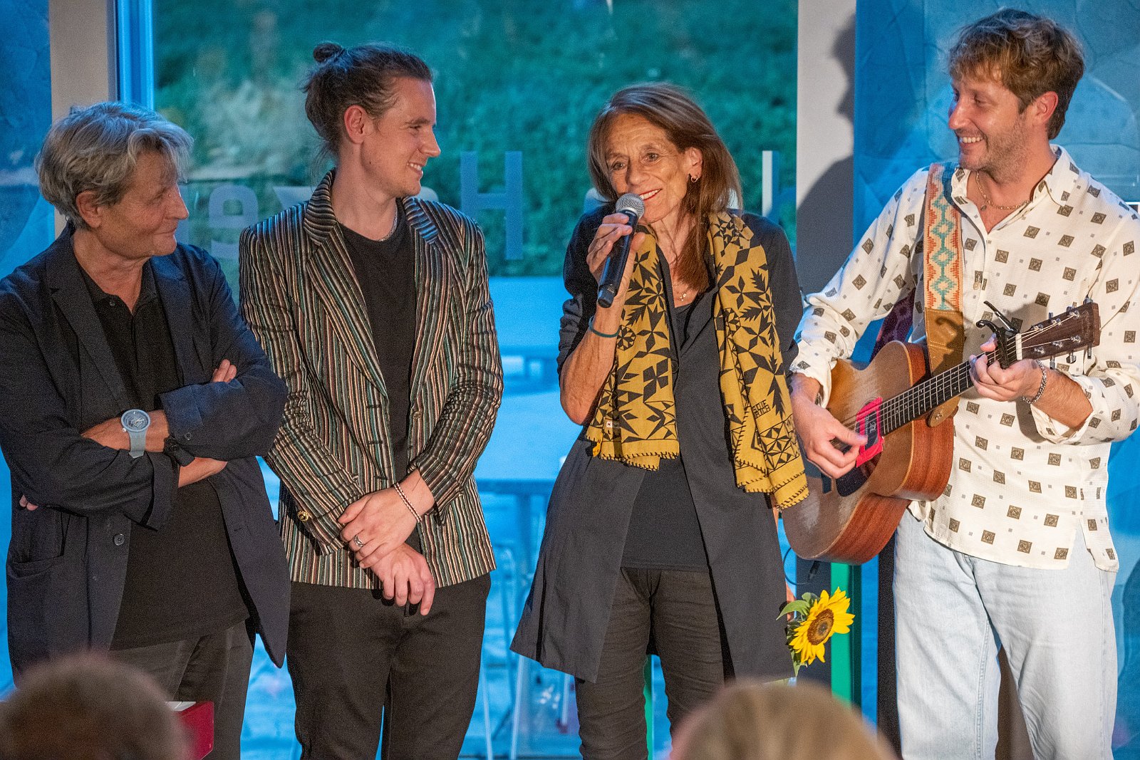 VSI.ASAI. - World Interiors Day 2023 Marianne Burkhalter Christian Sumi mit Ihrem Sohn Luca Burkhalter von Baba Shrimps